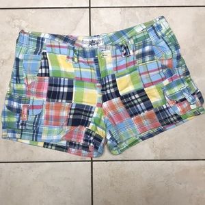 Nori juniors size 11 madras shorts